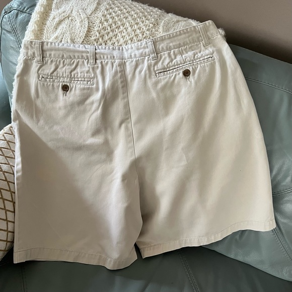 Mens PRESWICK & MOORE Cotton PLEATED Golf CASUAL SHORTS Size 36 - Picture 2 of 9